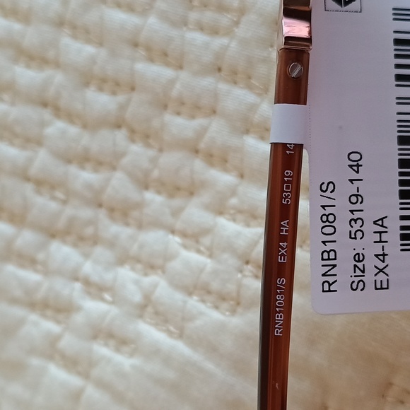 🆕 Rag & Bone Cat Eye Brown Horn Sunglasses - Picture 9 of 10